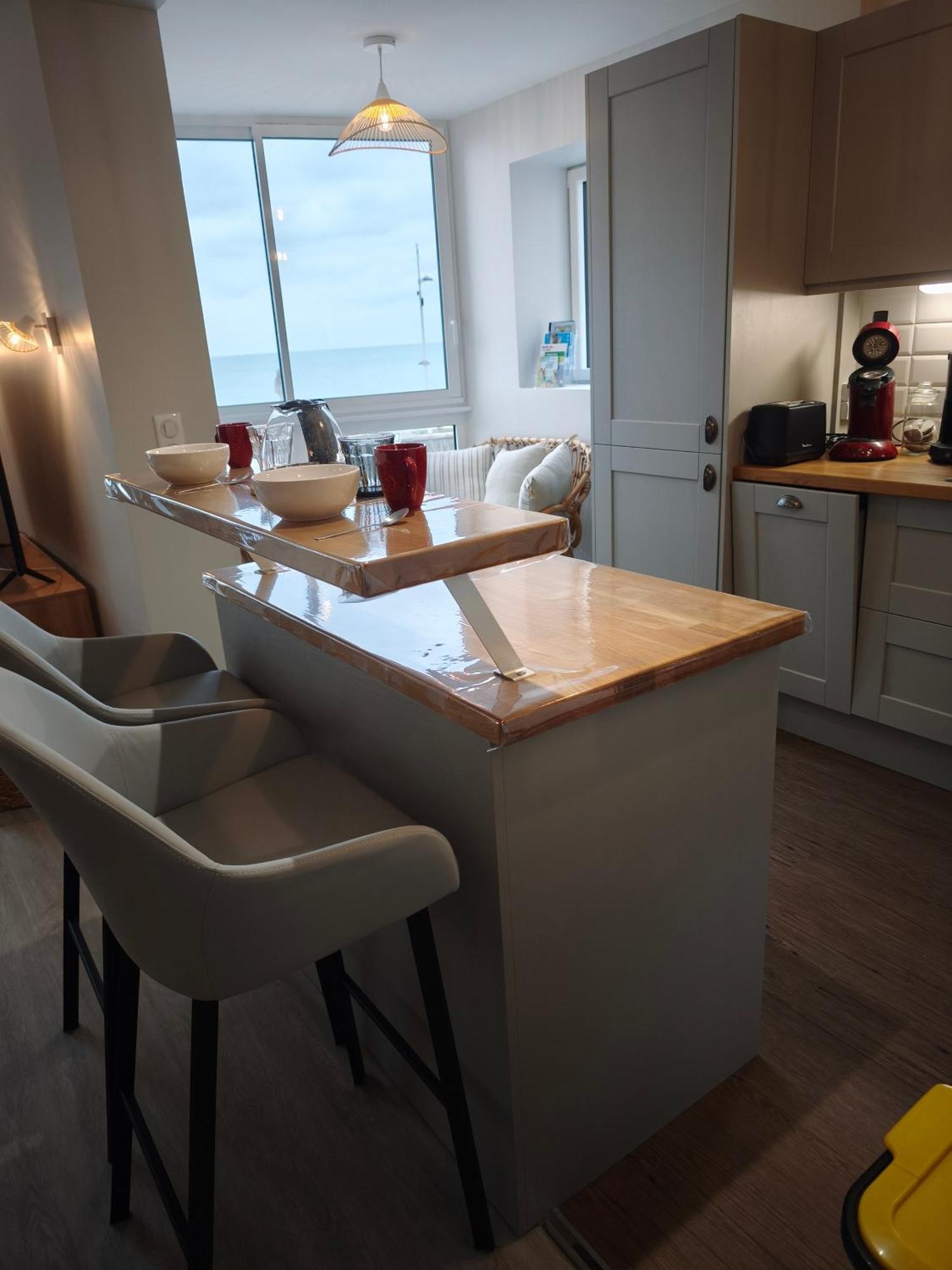 Appartement Renove Avec Vue Sur Mer A Fecamp ! Luaran gambar