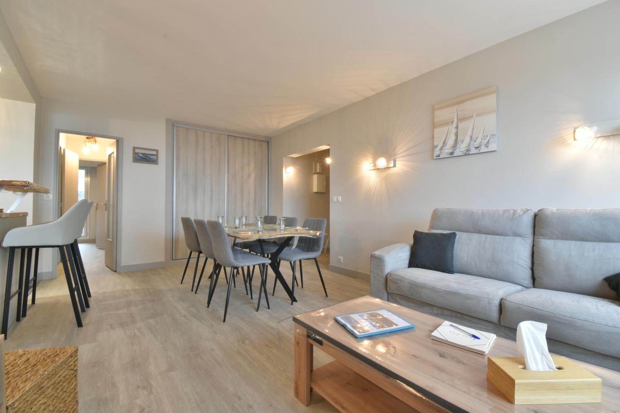 Appartement Renove Avec Vue Sur Mer A Fecamp ! Luaran gambar